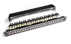 Cat 6A 24 Port Shielded Dual Type Patch Panel